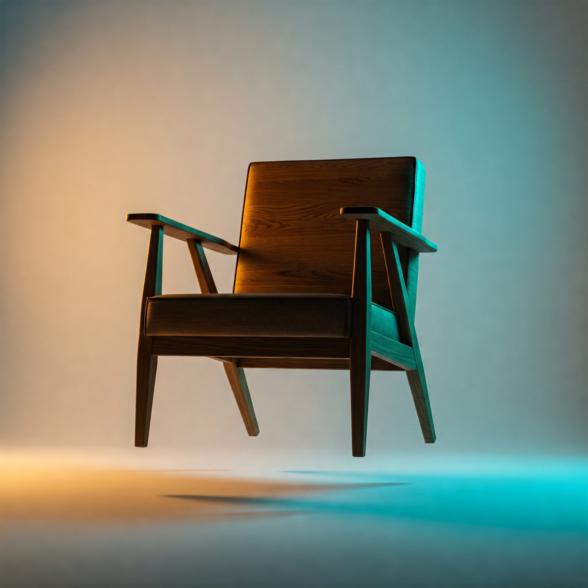 Product Modeling: lounge chair, 3D model, from the ZIBADIS graphics archive